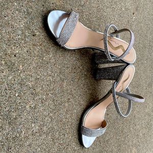 Bedazzled Wedge Heels